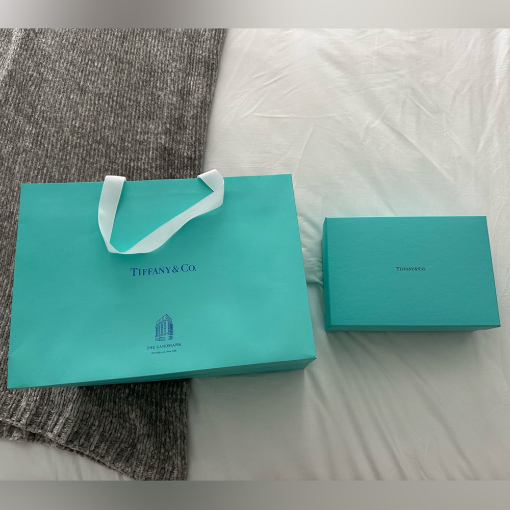 Tiffany box and bag